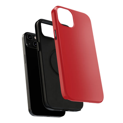 Impact-Resistant Phone Case - Lipstick Red