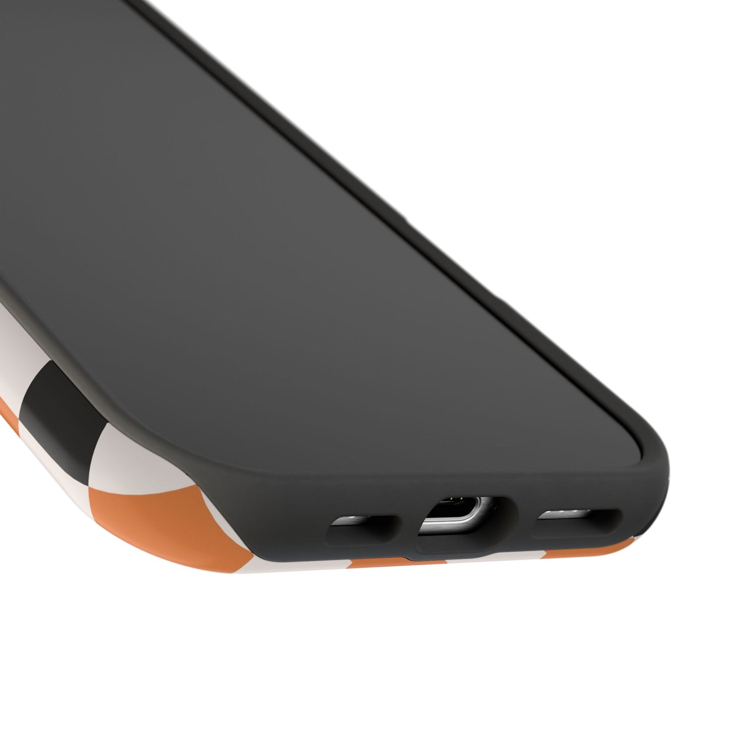 Trendy Halloween Checkerboard Phone Case | Impact-Resistant, iPhone, Samsung