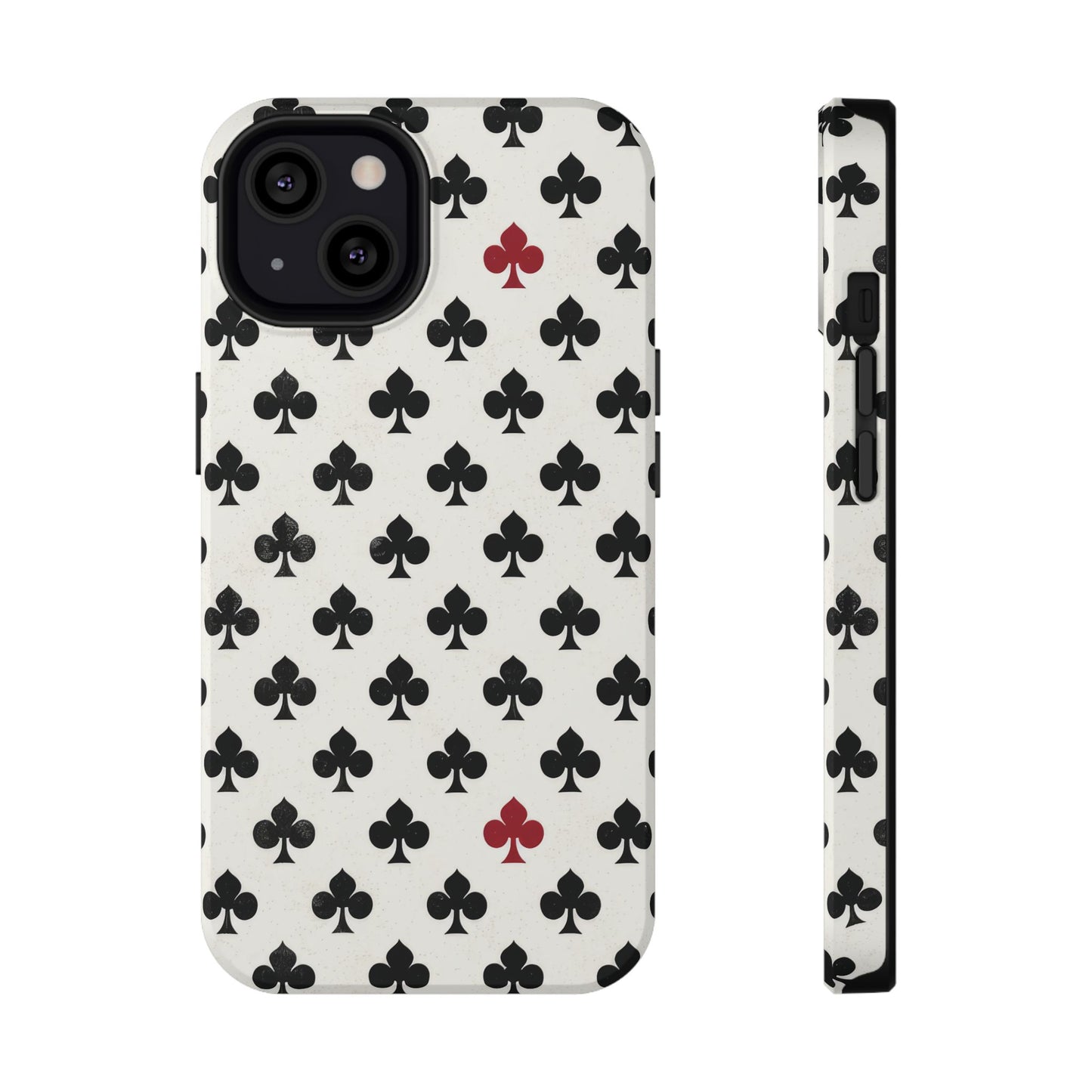 Impact-Resistant Phone Case- Playing Cards