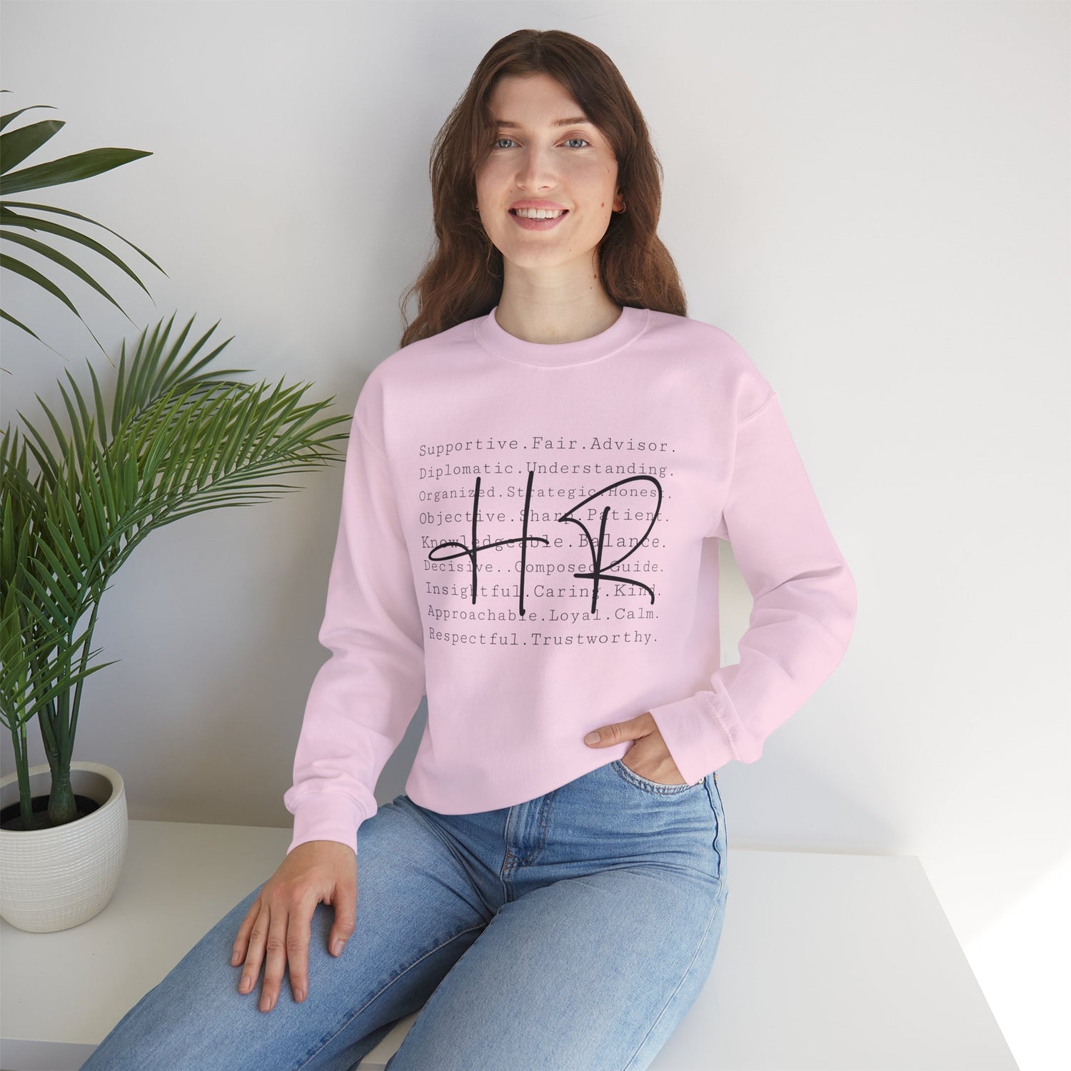 Supportive HR Advisor Sweatshirt, Unisex Crewneck Sweatshirt, Gift for HR Professionals