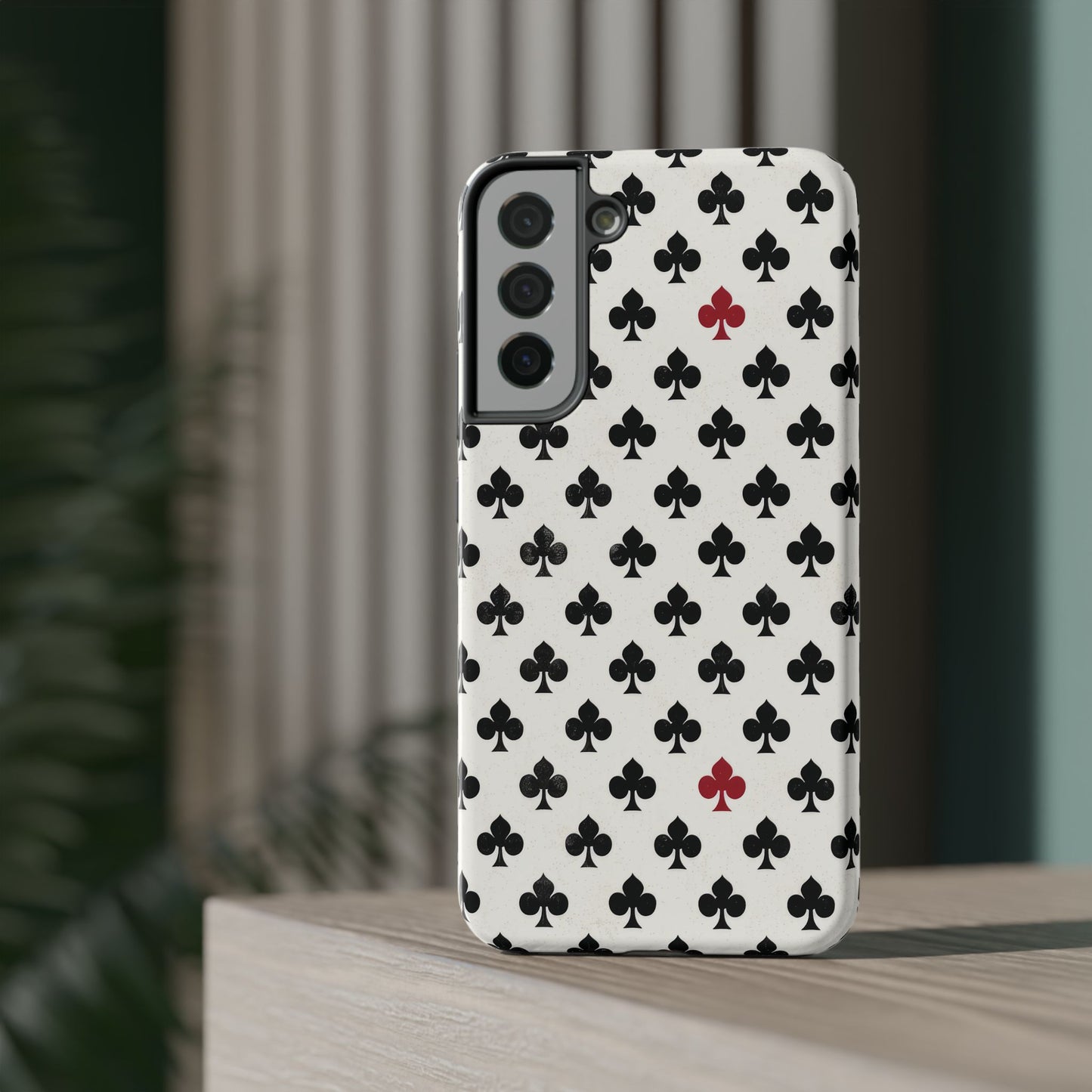 Impact-Resistant Phone Case- Playing Cards