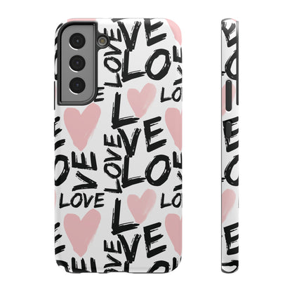 Impact-Resistant Phone Case - Valentine Love