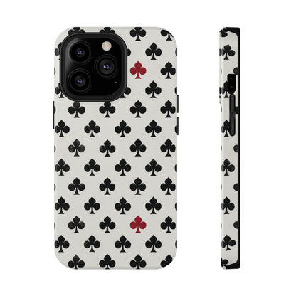 Impact-Resistant Phone Case- Playing Cards