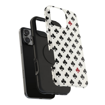 Impact-Resistant Phone Case- Playing Cards