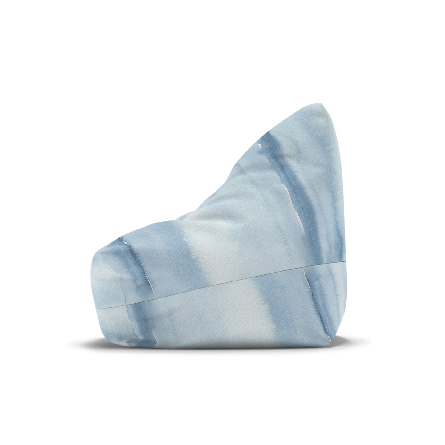 Watercolor Blue Bean Bag Chair Cover