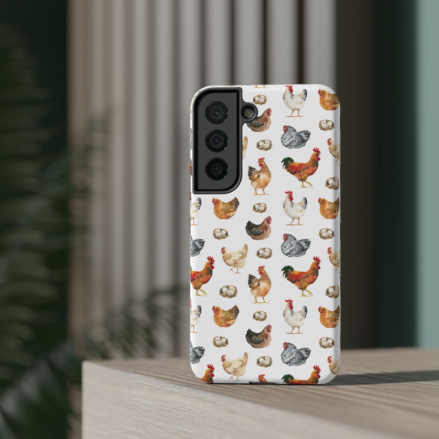 Impact-Resistant Phone Case - Chicken Love