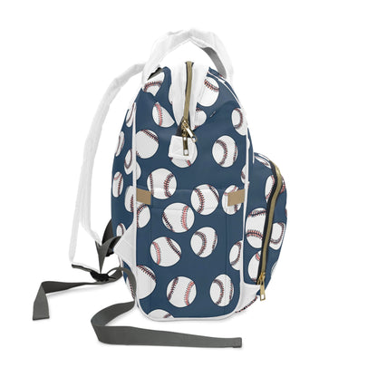 Baseball Multifunctional Diaper Backpack