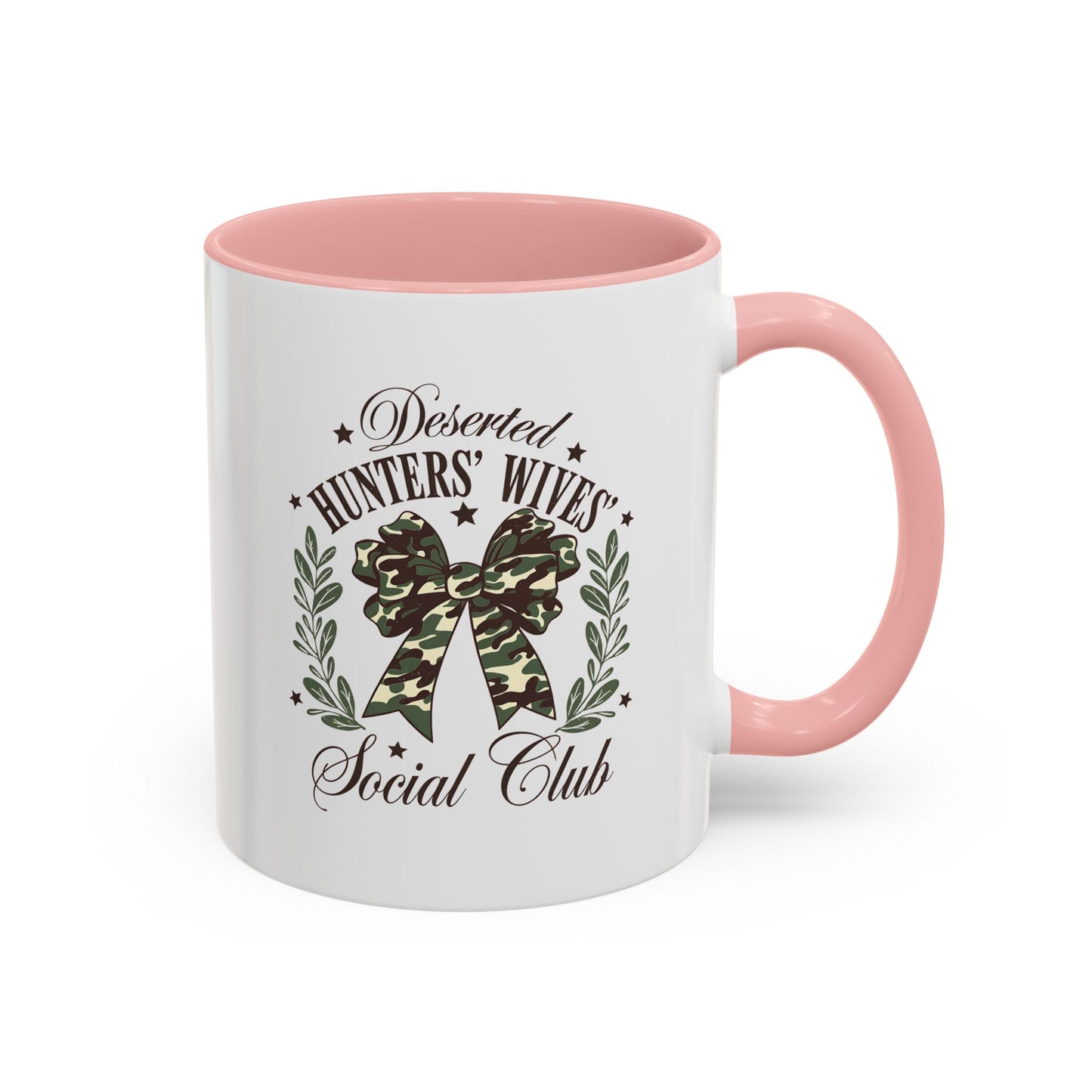 Accent Coffee Mug- Deserted Hunter's Wife Social Club