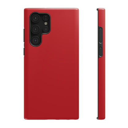 Impact-Resistant Phone Case - Lipstick Red