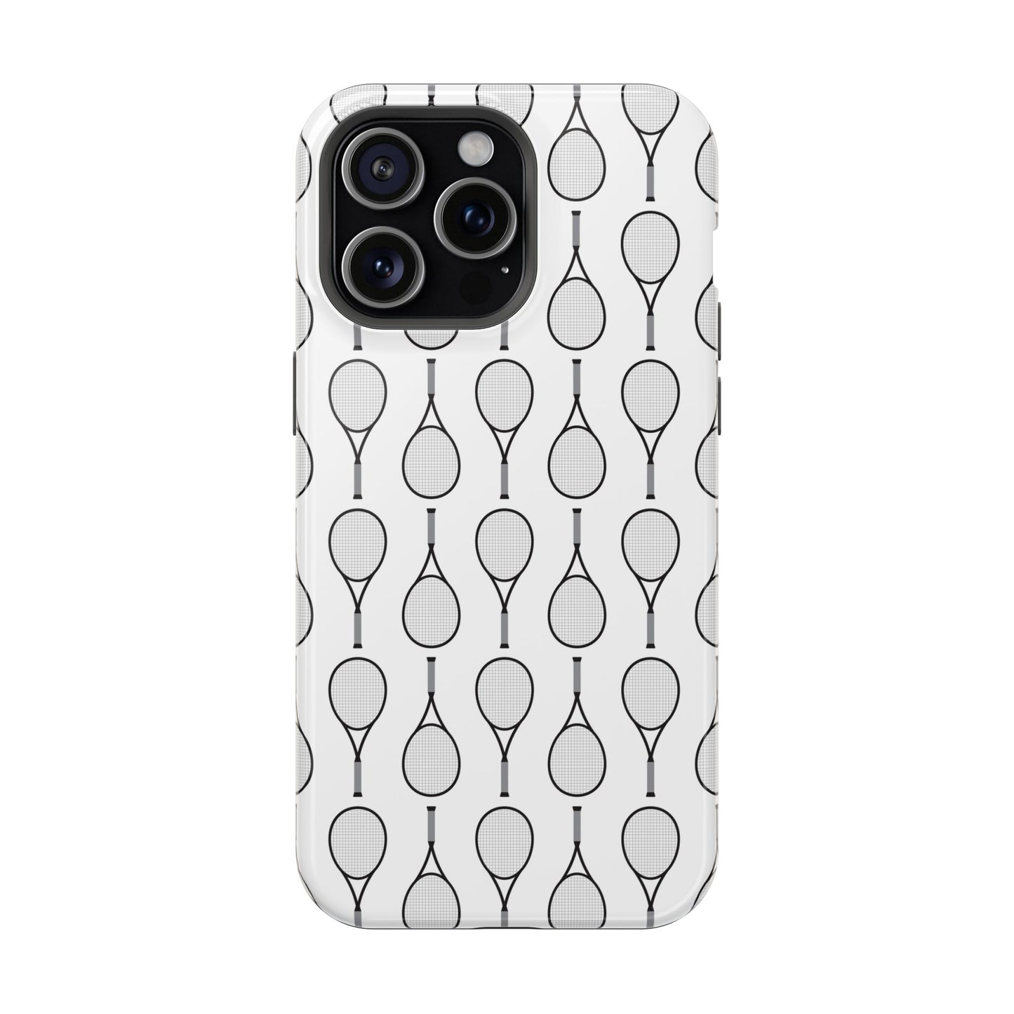 Impact-Resistant Phone Case- Tennis Racquets