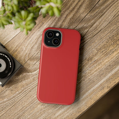 Impact-Resistant Phone Case - Lipstick Red