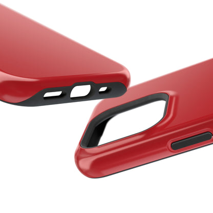 Impact-Resistant Phone Case - Lipstick Red