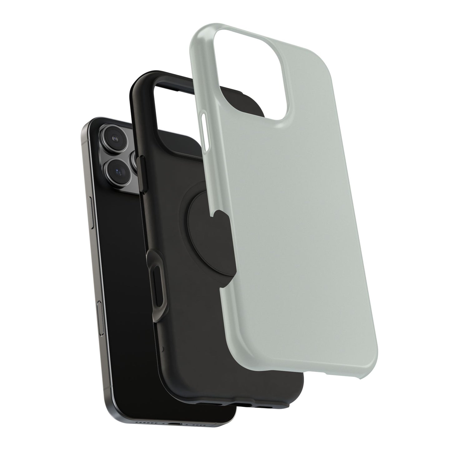 Impact-Resistant Phone Case -Neutral Green