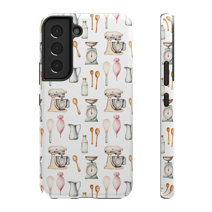 Impact-Resistant Phone Case- Watercolor Baker