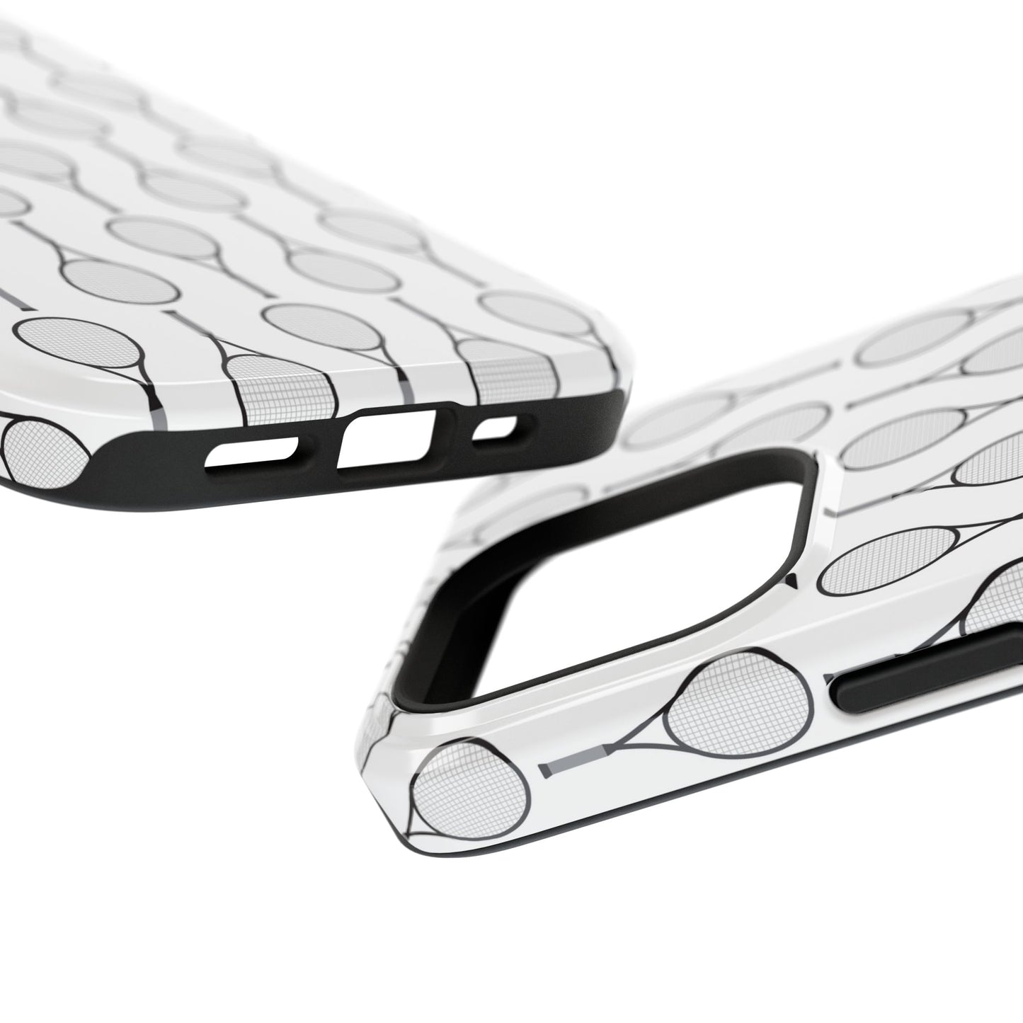 Impact-Resistant Phone Case- Tennis Racquets