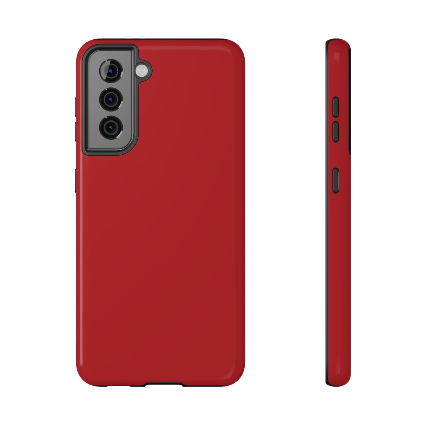 Impact-Resistant Phone Case - Lipstick Red