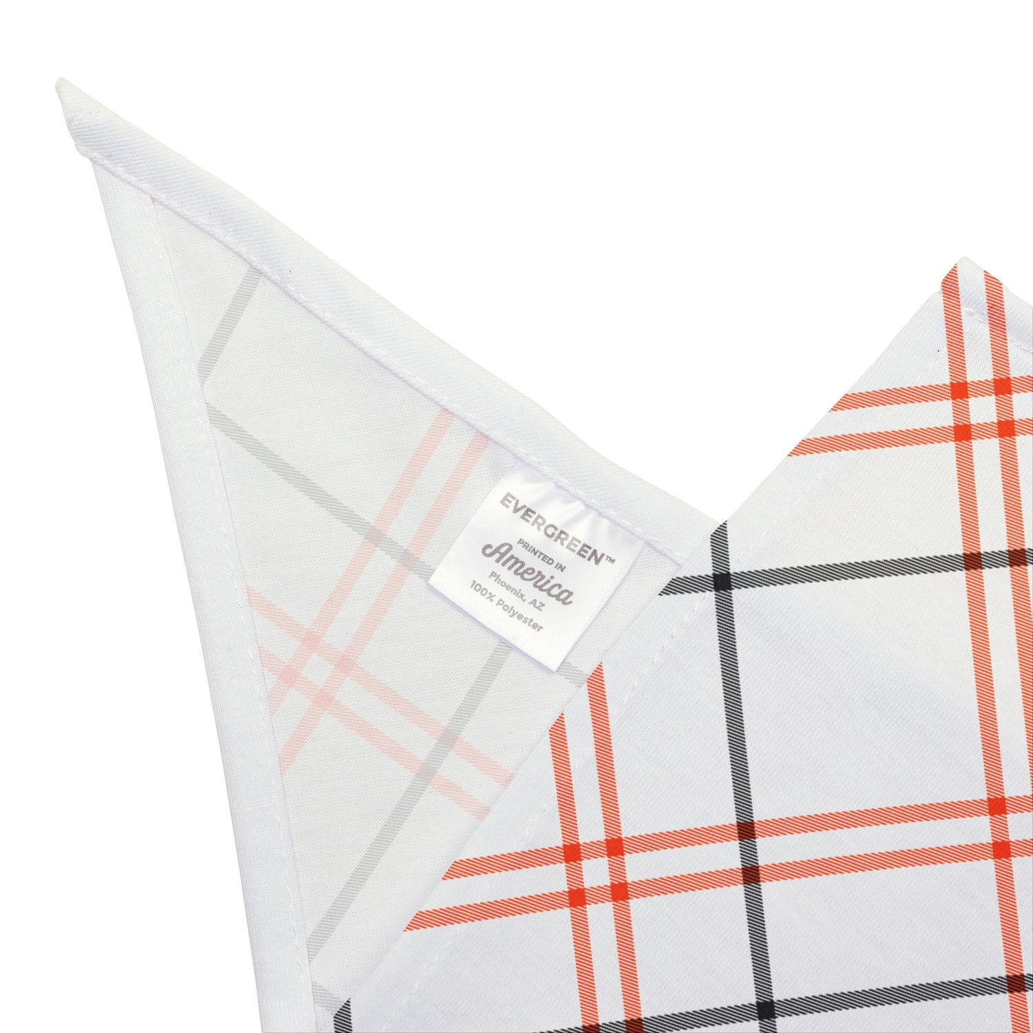 Stylish  Fall Plaid Pet Bandana