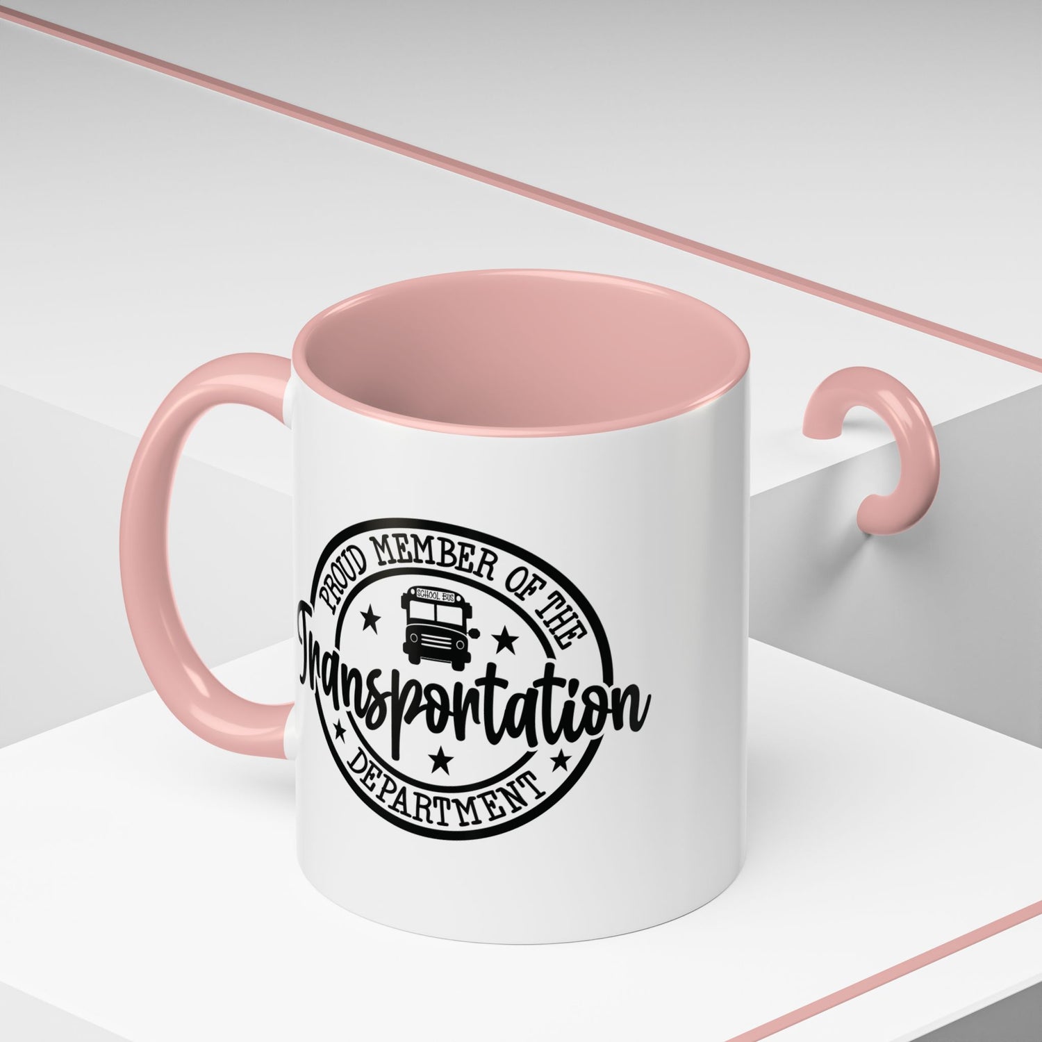 Transportation Department Coffee Mug, Proud Member Mug, Gift for Drivers, Transportation Lover Gift, Fun Coffee Cup, Tea and Coffee Mug