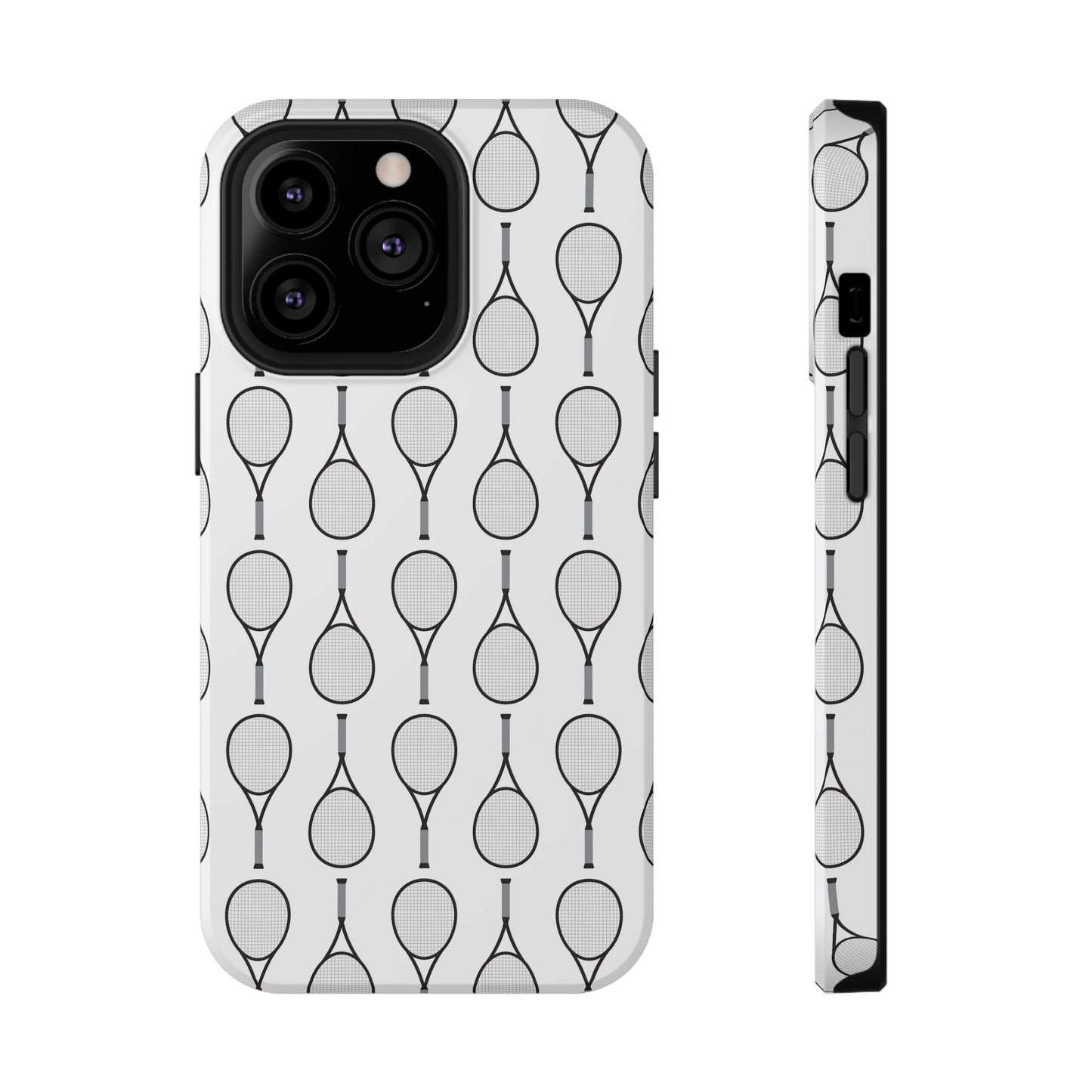 Impact-Resistant Phone Case- Tennis Racquets