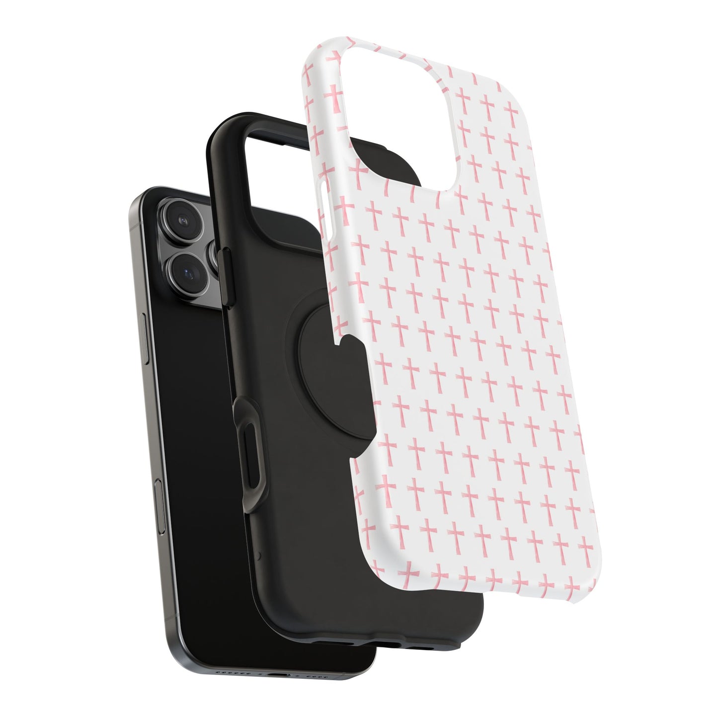 Impact-Resistant Phone Case - Easter Crosses