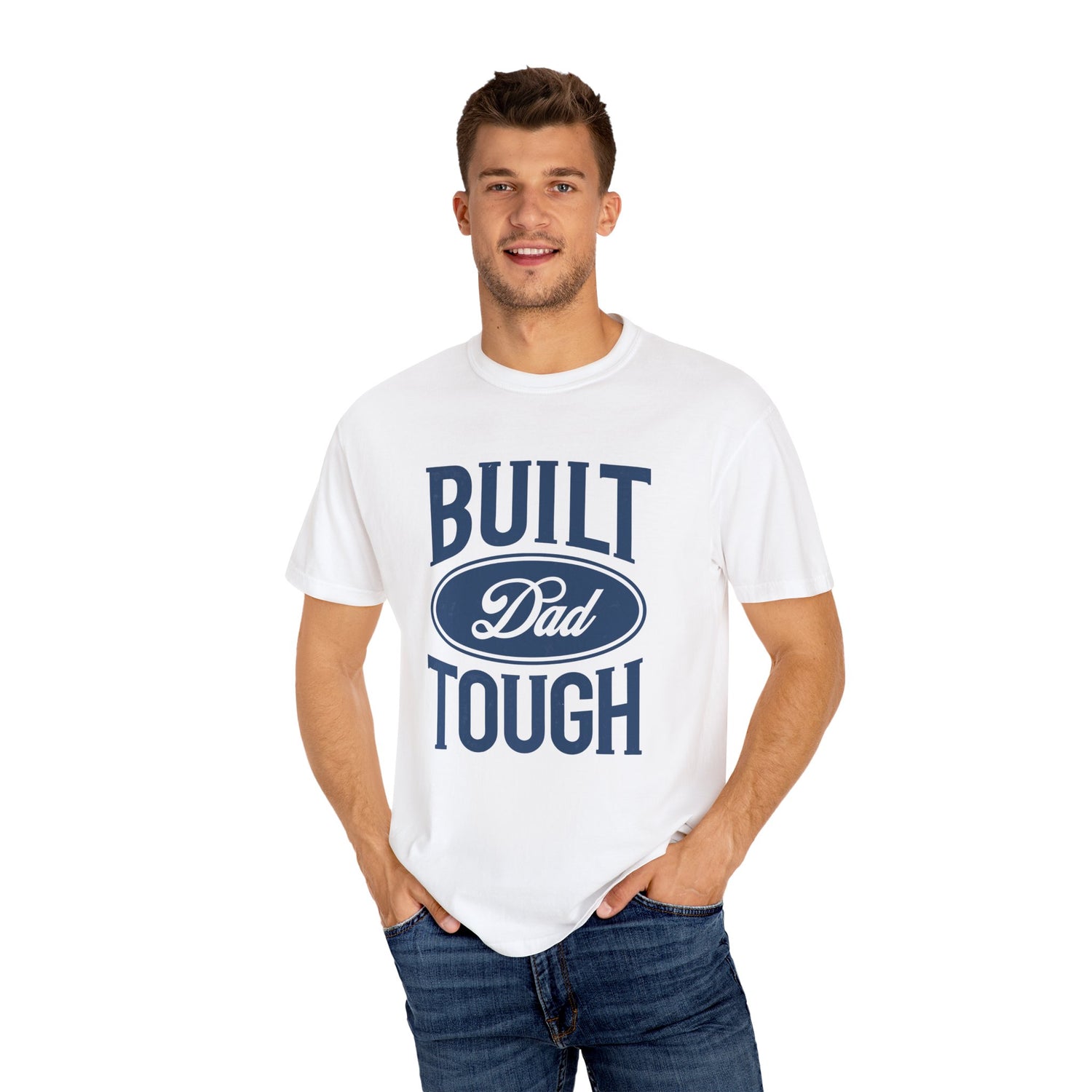 Garment-Dyed T-shirt - Built Dad Tough