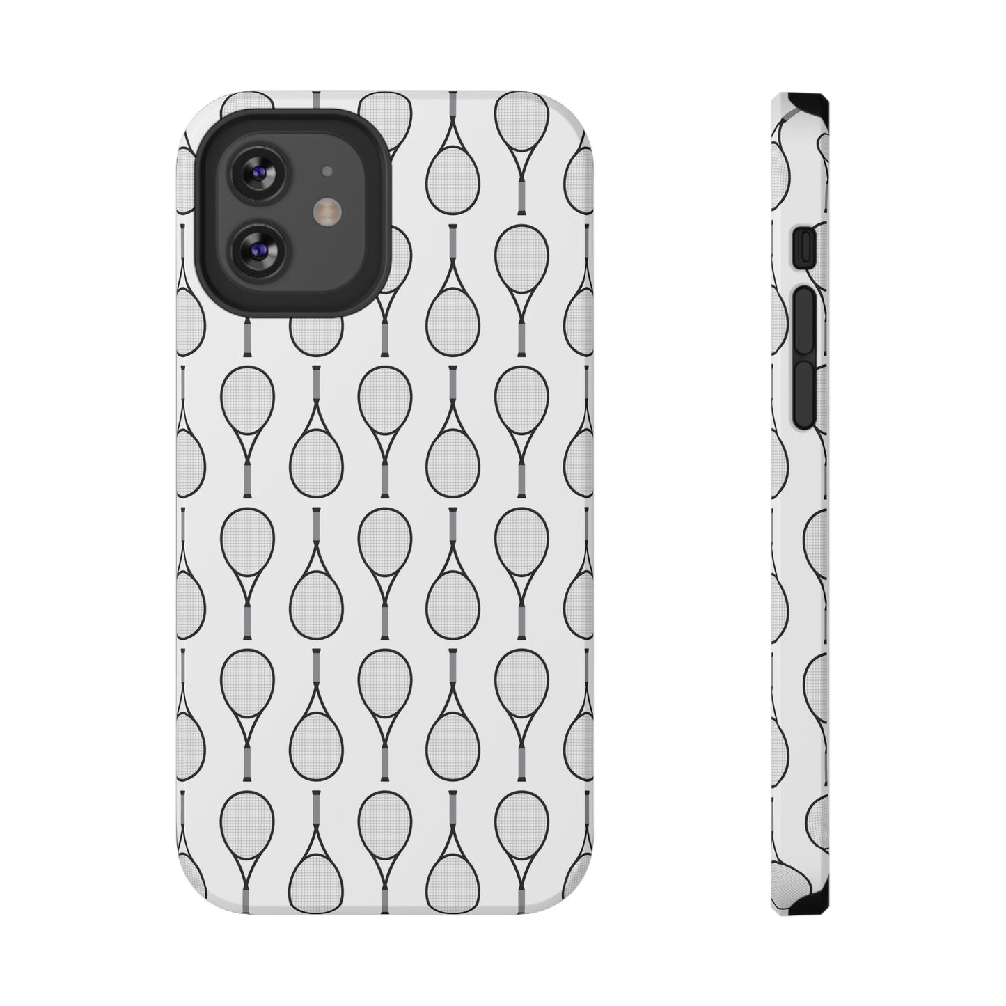 Impact-Resistant Phone Case- Tennis Racquets