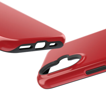 Impact-Resistant Phone Case - Lipstick Red