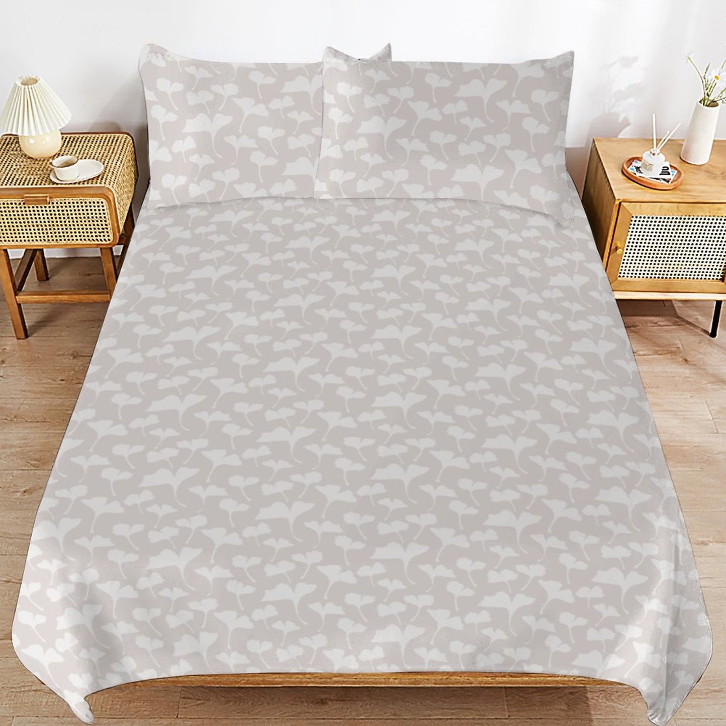 3-Piece Bedding Set-102"x90"/ 259x229cm (Dual-sided Printing)