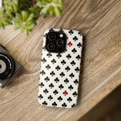 Impact-Resistant Phone Case- Playing Cards