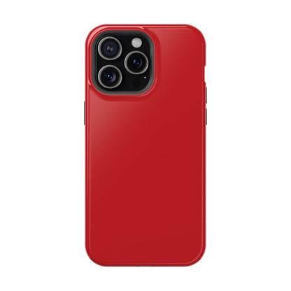 Impact-Resistant Phone Case - Lipstick Red