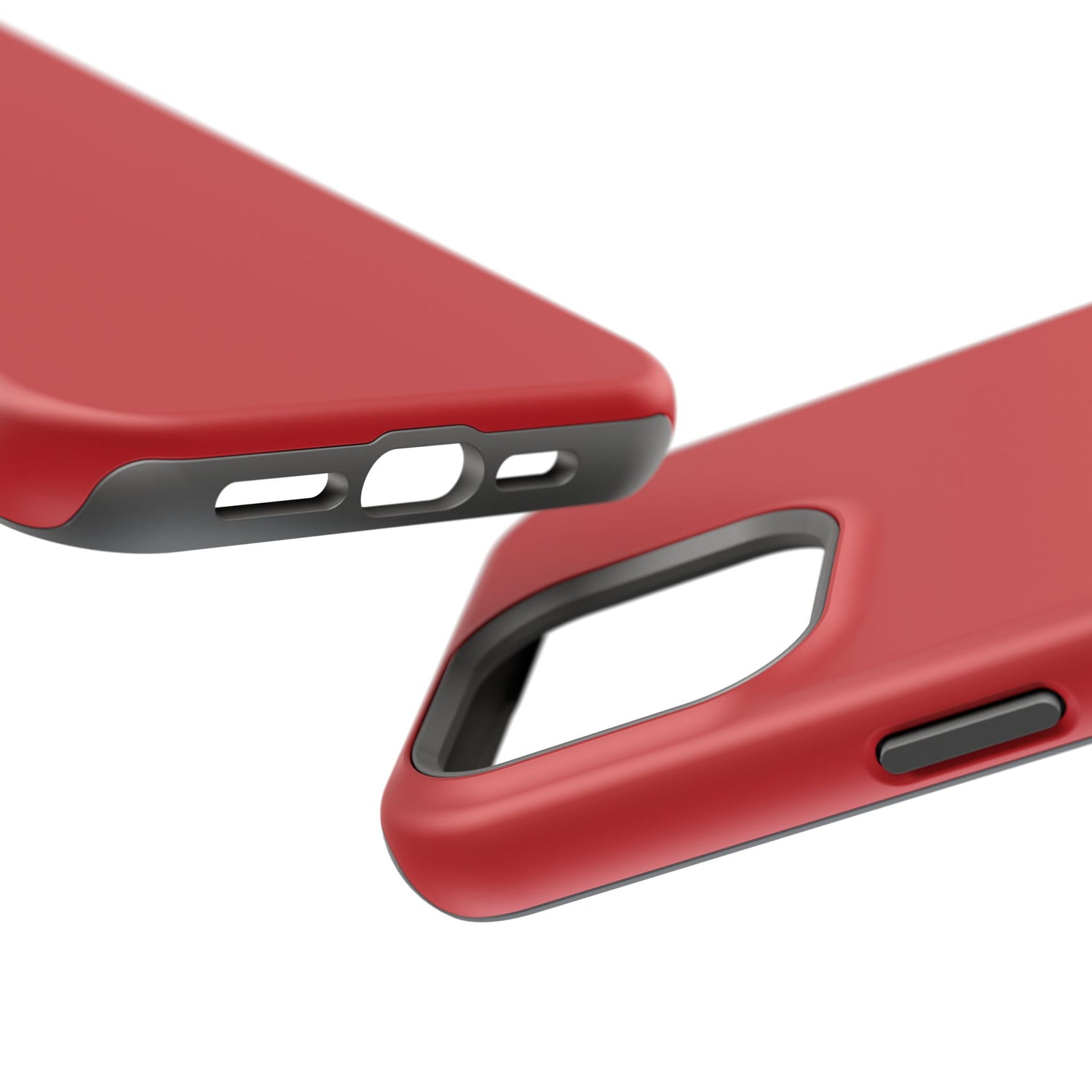 Impact-Resistant Phone Case - Lipstick Red
