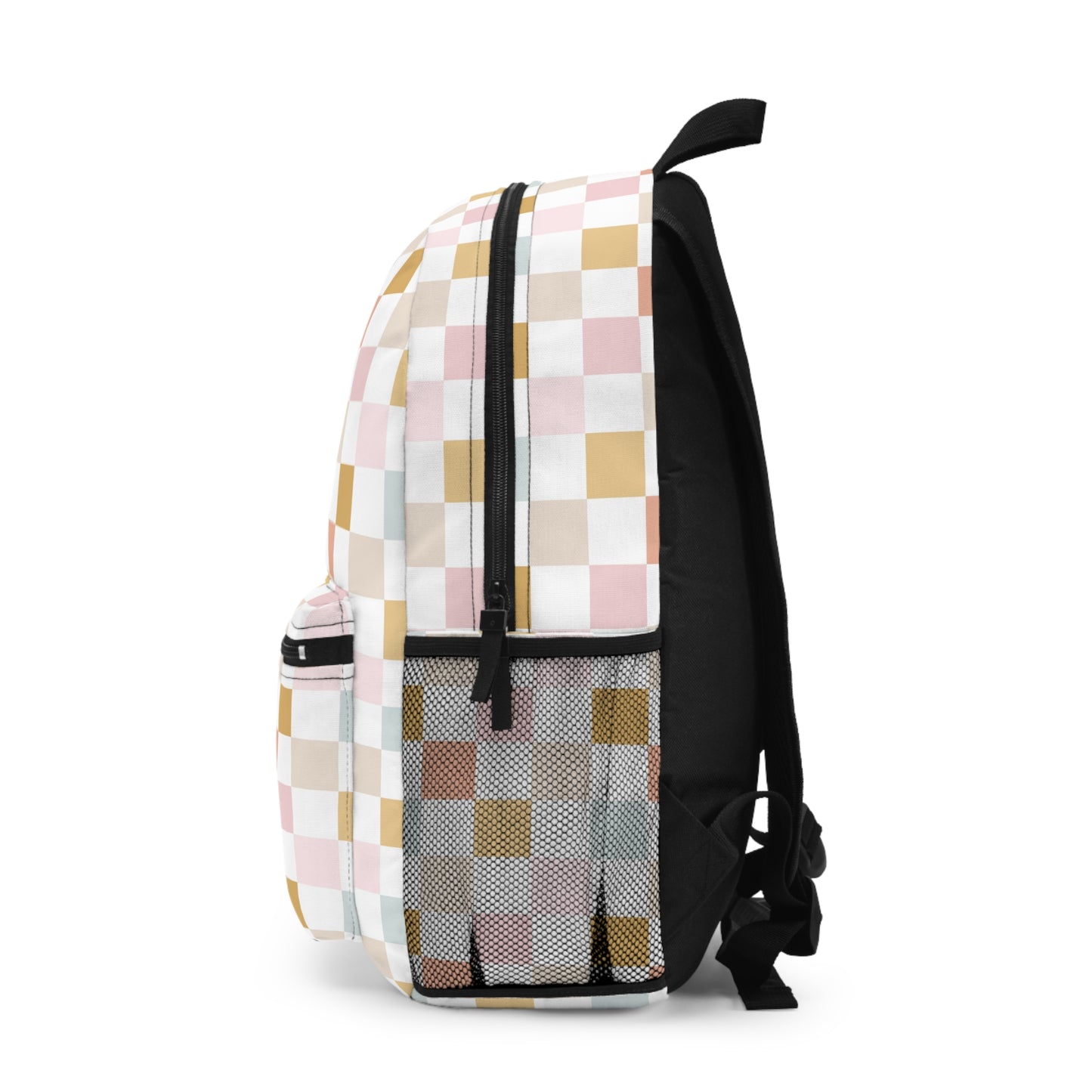 Backpack- Pastel Checkerboard