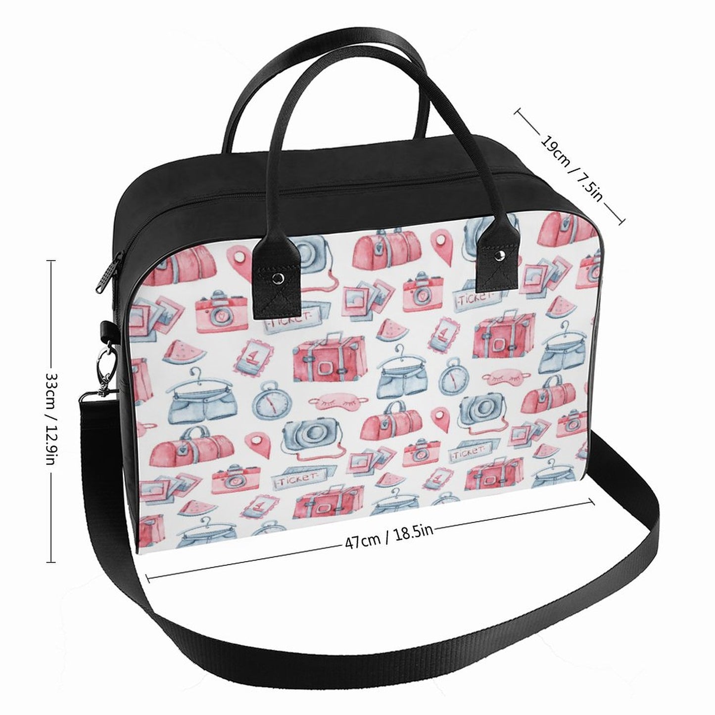 Travel Bag Love to Travel Pink Blue
FREE SHIPPING