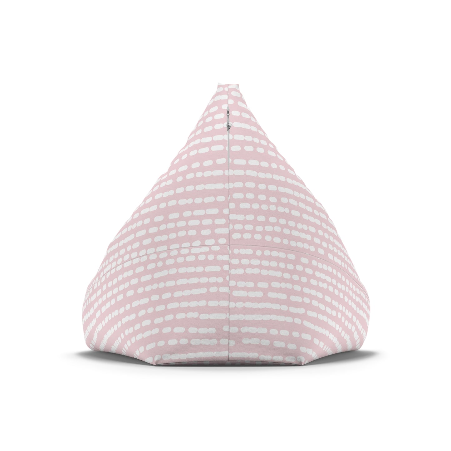 Girls Pink White Striped Bean Bag Chair Cover