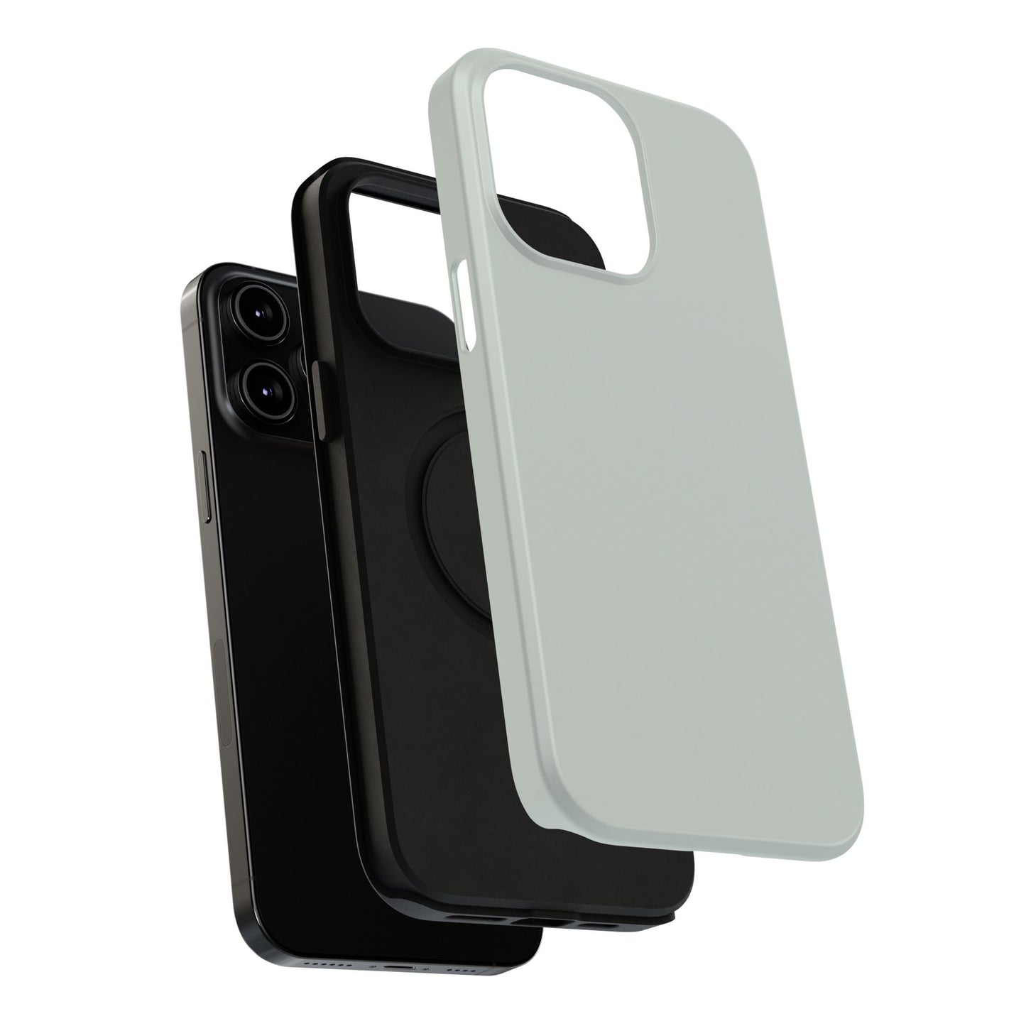 Impact-Resistant Phone Case -Neutral Green