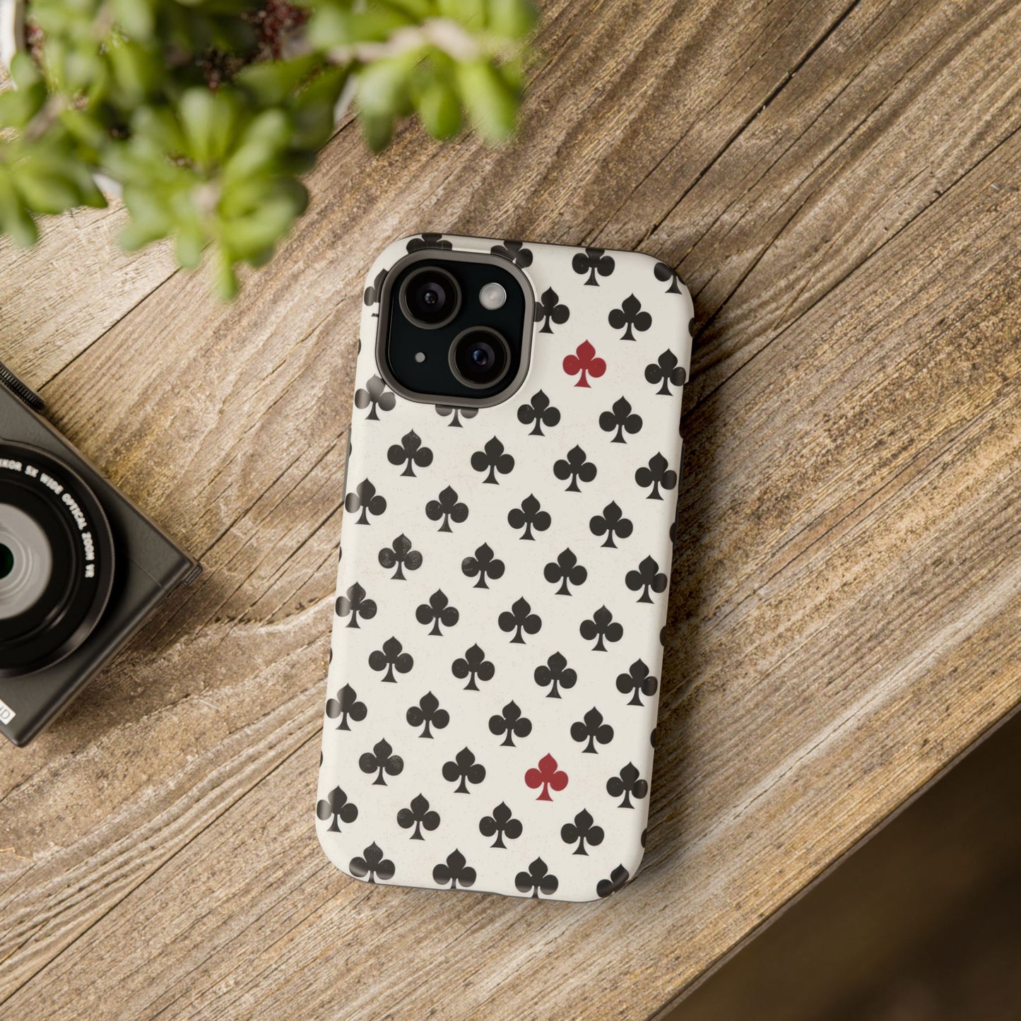 Impact-Resistant Phone Case- Playing Cards