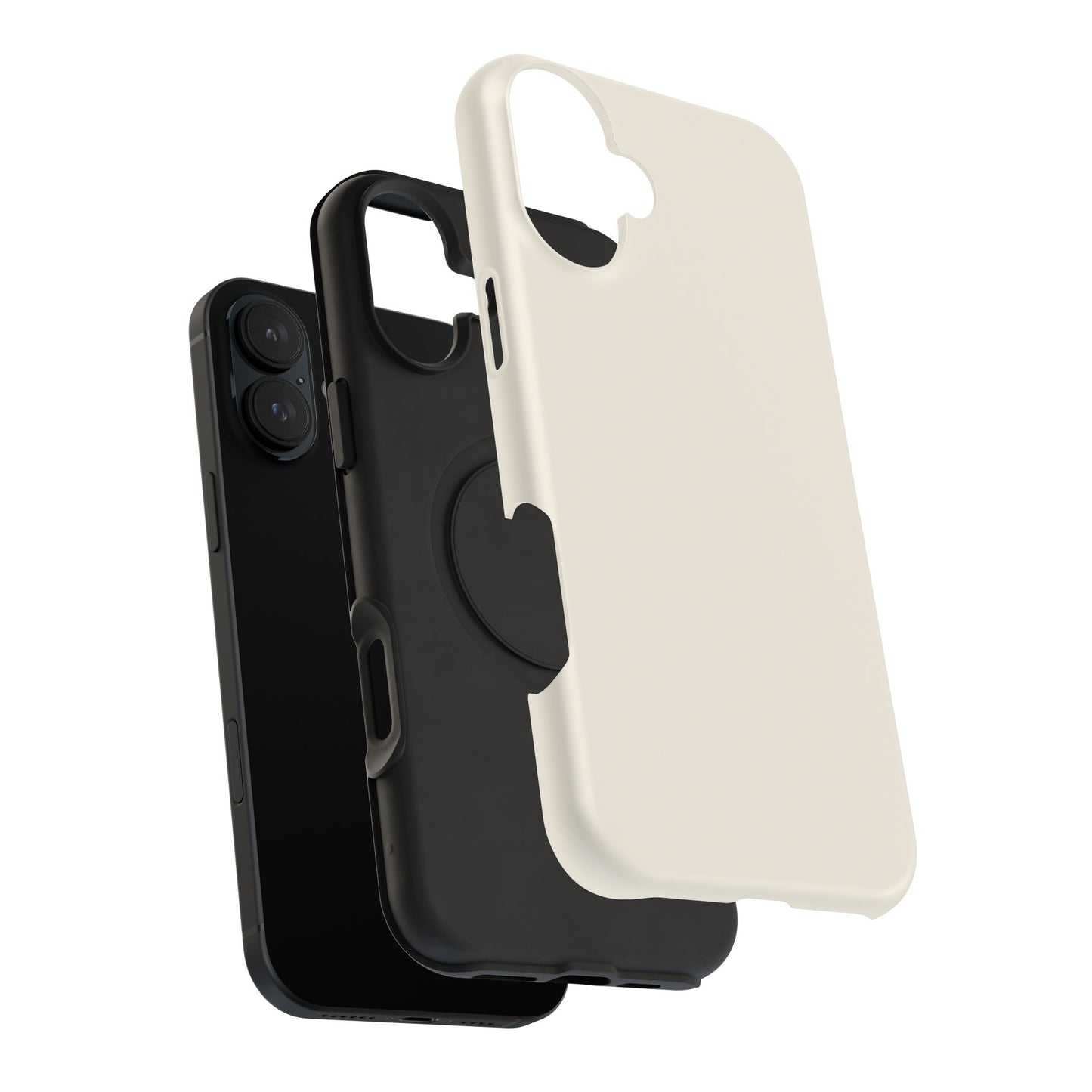 Impact-Resistant Phone Case - Crème