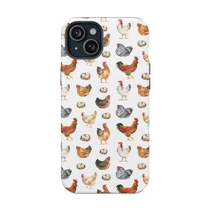 Impact-Resistant Phone Case - Chicken Love