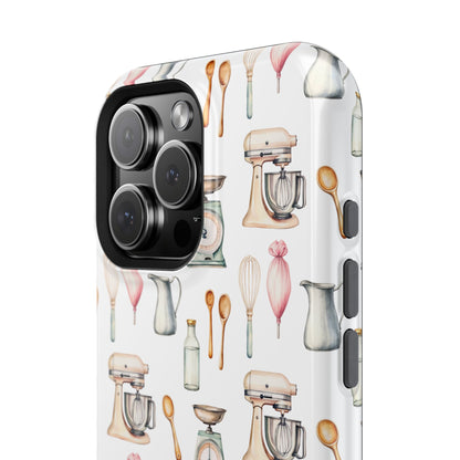 Impact-Resistant Phone Case- Watercolor Baker