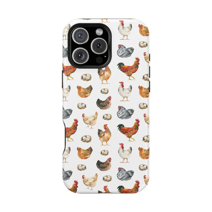 Impact-Resistant Phone Case - Chicken Love