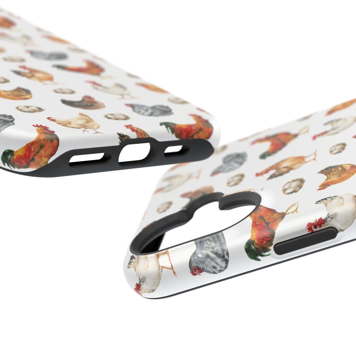 Impact-Resistant Phone Case - Chicken Love