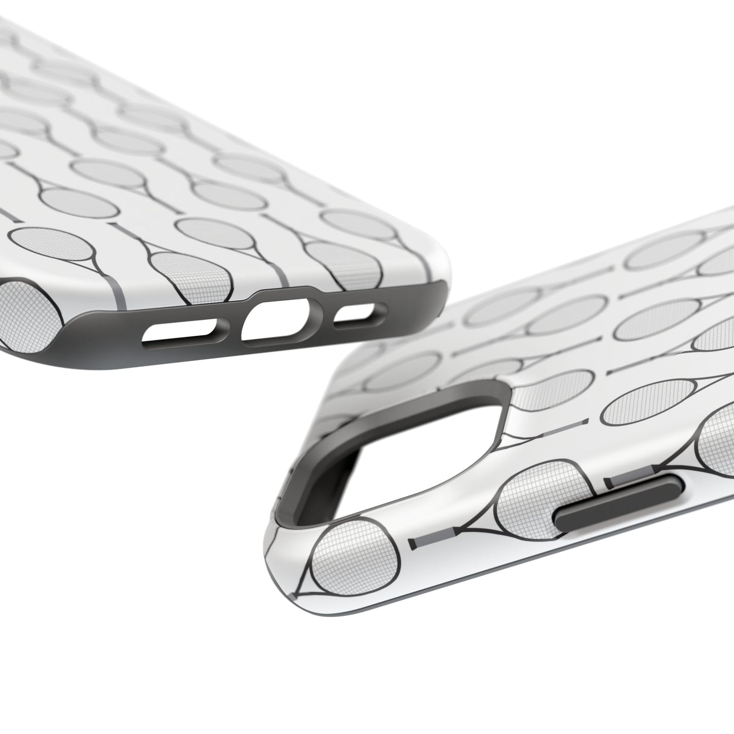 Impact-Resistant Phone Case- Tennis Racquets