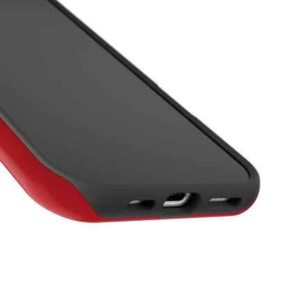 Impact-Resistant Phone Case - Lipstick Red