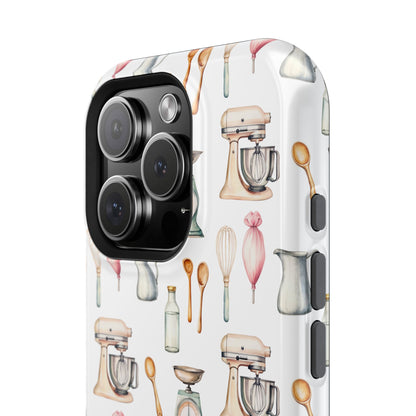 Impact-Resistant Phone Case- Watercolor Baker