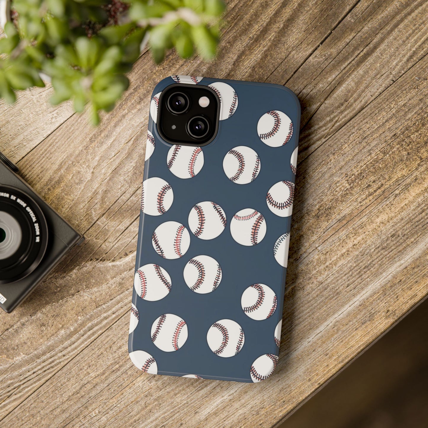 Impact-Resistant Phone Case - Baseball