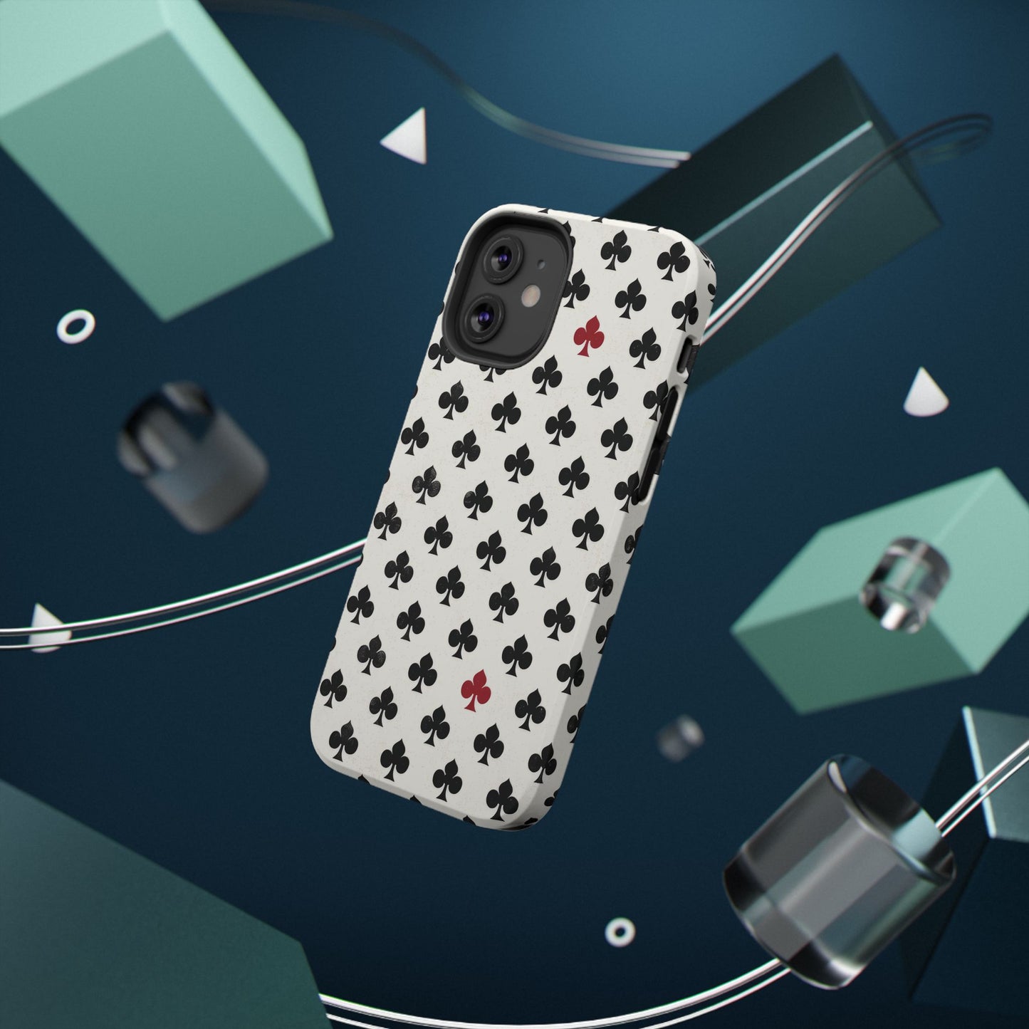 Impact-Resistant Phone Case- Playing Cards