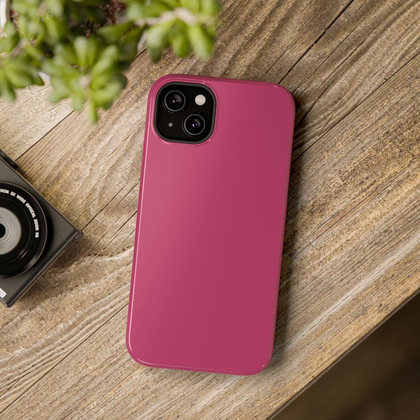 Impact-Resistant Phone Case- Valentine Pink