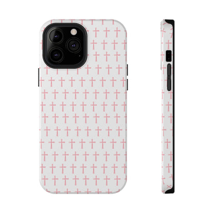 Impact-Resistant Phone Case - Easter Crosses