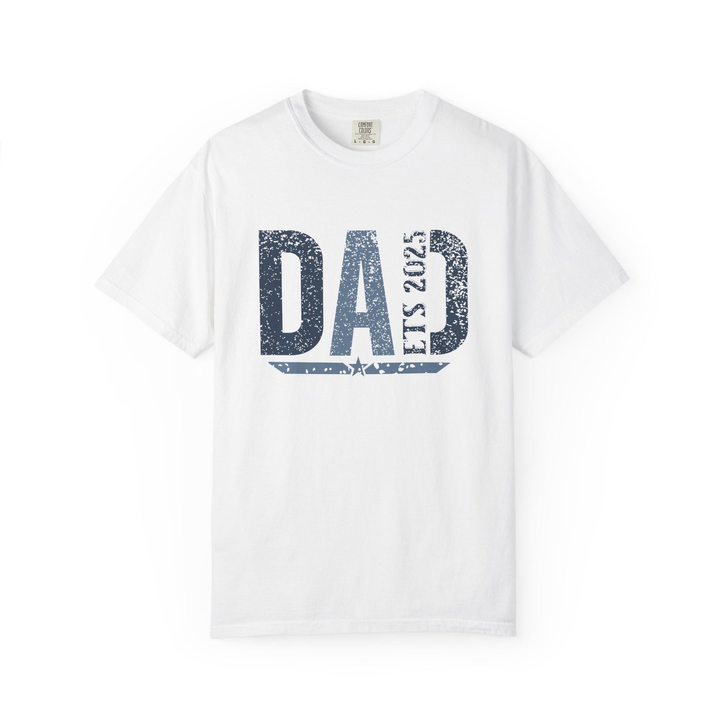 New Dad Garment-Dyed T-shirt Est 2025