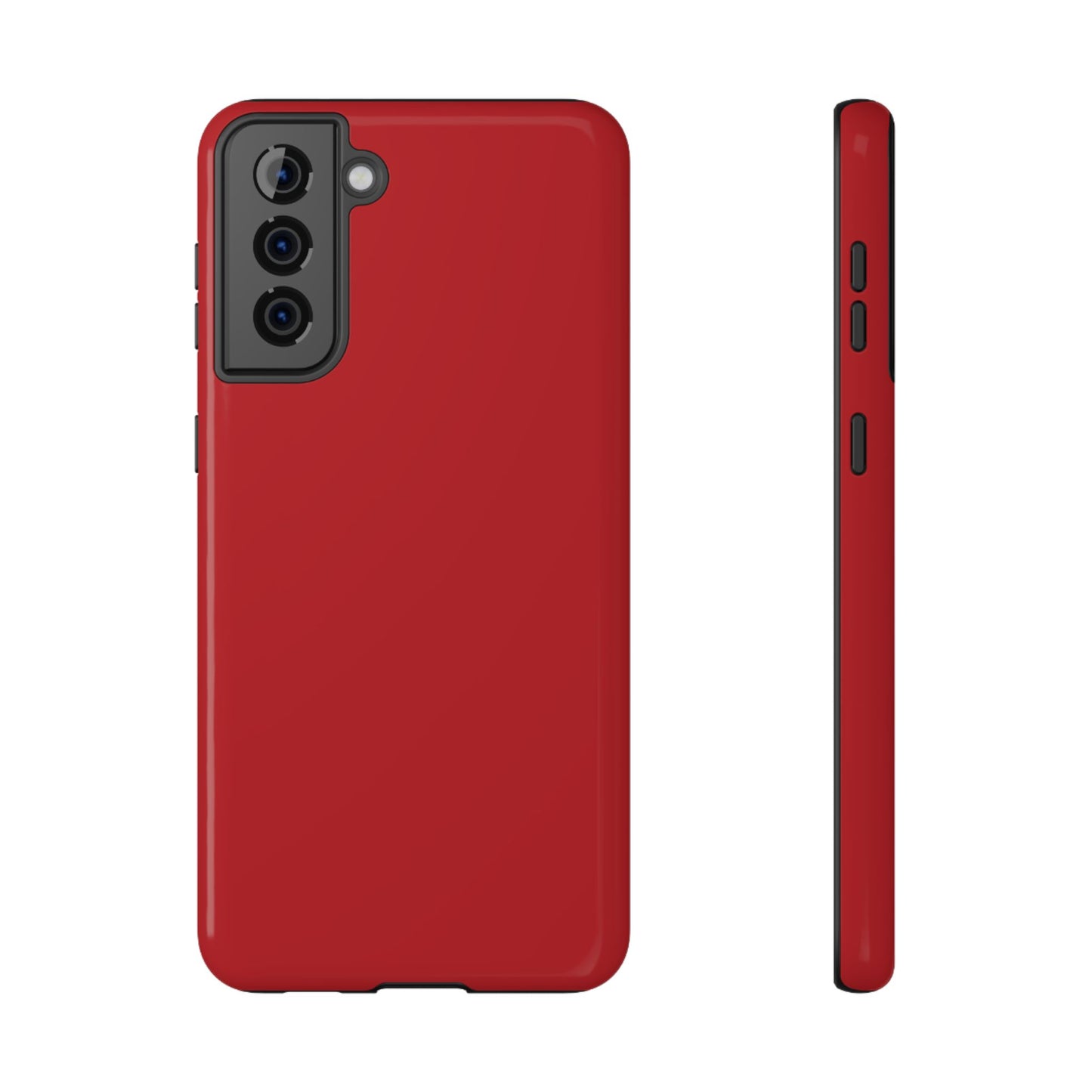 Impact-Resistant Phone Case - Lipstick Red